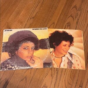 Janis Ian Vinyl Record - Between the Lines - Orange Cover